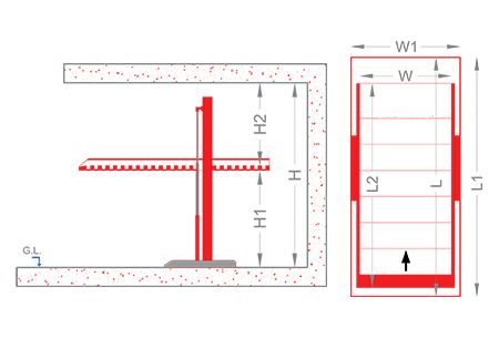 Parking Schematic Drawing
