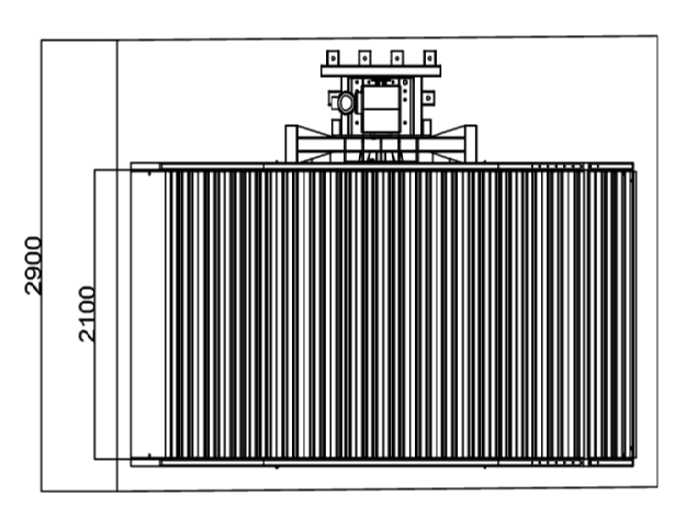 Cantilever schematic top view